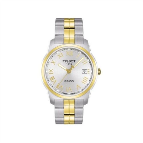 Tissot PR 100 Quartz 38 Stainless Steel / Yellow Gold PVD / Bracelet
